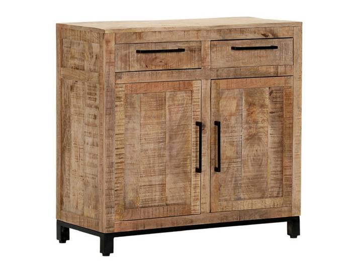 Kommode RIO Mango massiv/Metall 85 x 90 x 40 cm lackiert Mango...