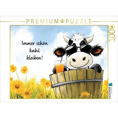 CALVENDO Puzzle Kuhl bleiben | 1000 Teile Lege-Größe 64x48cm Foto-Puzzle für glückliche Stunden, Sonstige von , Calvendo Puzzle