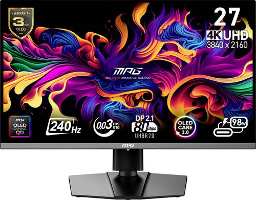 MSI 9S6-3CD79A-016 Gaming Monitor EEK G (A - G) () 16:9 1 ms