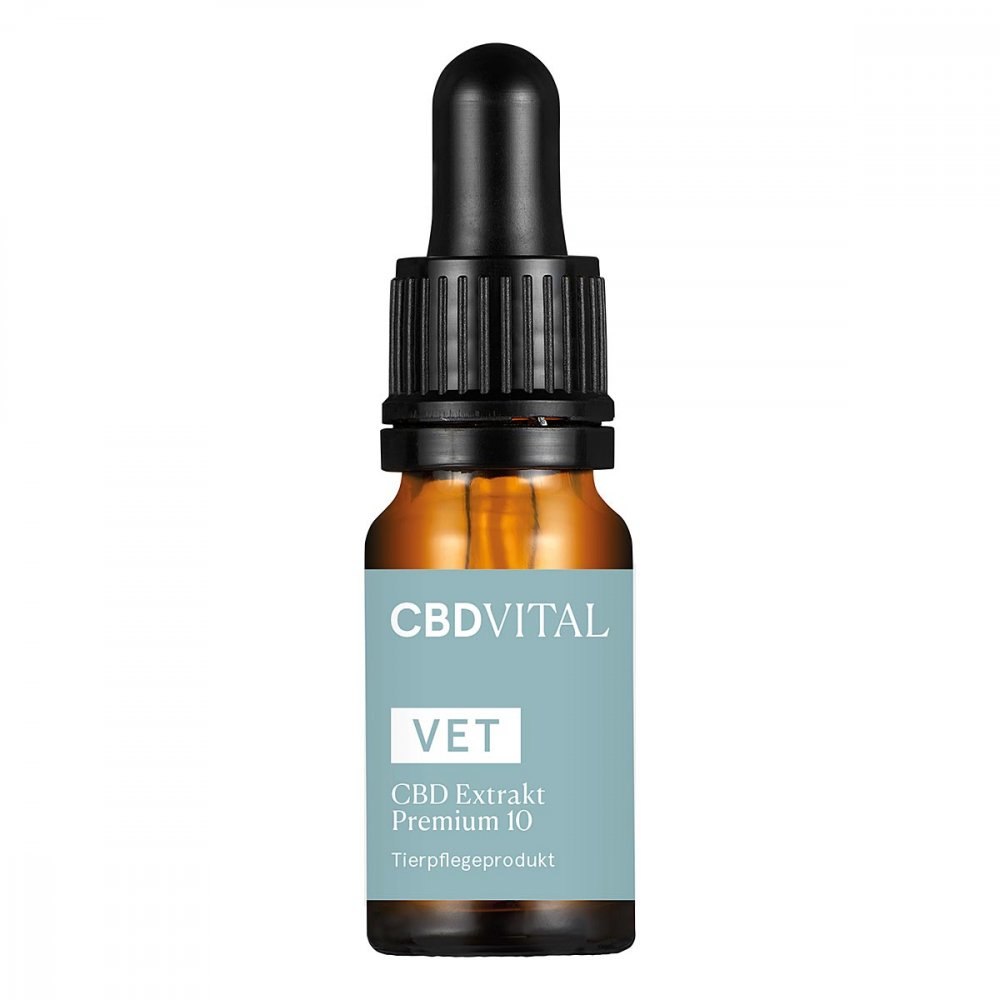 Vitrasan GmbH Vet CBD Extrakt Premium 10% CBD VITAL Tropfen für Hunde 16782275