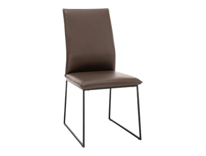 Stuhl Magic, Johann Jakob, braun, Leder