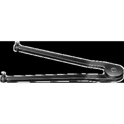 Stirnlochschlüssel, verstellbar, 7- 40mm/1,5mm Zapfen