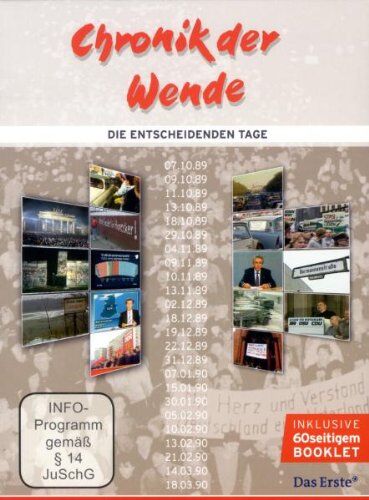 Chronik der Wende - Die entscheidenden Tage (3 DVDs) - Preis vom 09.10.2026 07:28:09 h