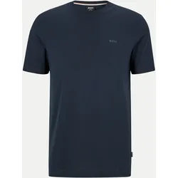 T-Shirt mit Logo Blau S