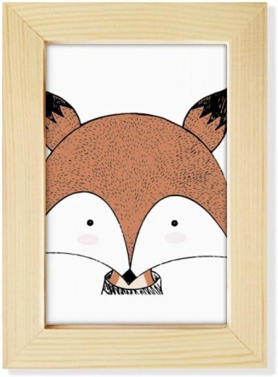 Houten Fotolijst met Acryl Bescherming, Multicolor, 5x7 Inch