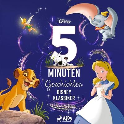 5 Minuten Geschichten Disney Klassiker - Walt Disney, Audio, 9788727257501