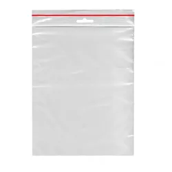 Schnellverschlussbeutel (LDPE) transparent 15 x 22 cm