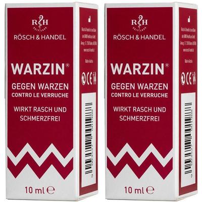 Warzin Tinktur Rösch und Handel 2x 2x10 ml