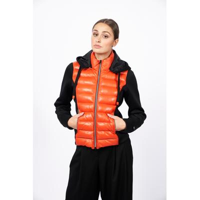 Lederjacke FREAKY NATION "Adina-FN", Damen, Gr. M (38), orange, 100% Leder, Jacken