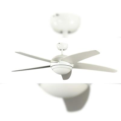 Pepeo Deckenventilator Melton Weiß mit Licht 132