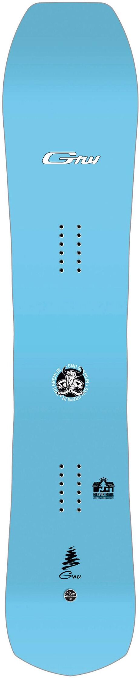 Gnu  - Pack Planche Snowboard Gremlin - 161 + King - Planche Snowboard