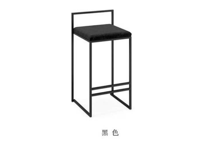 Style nordique de loisirs de chaise haute de café de magasin de table à manger personnalisable