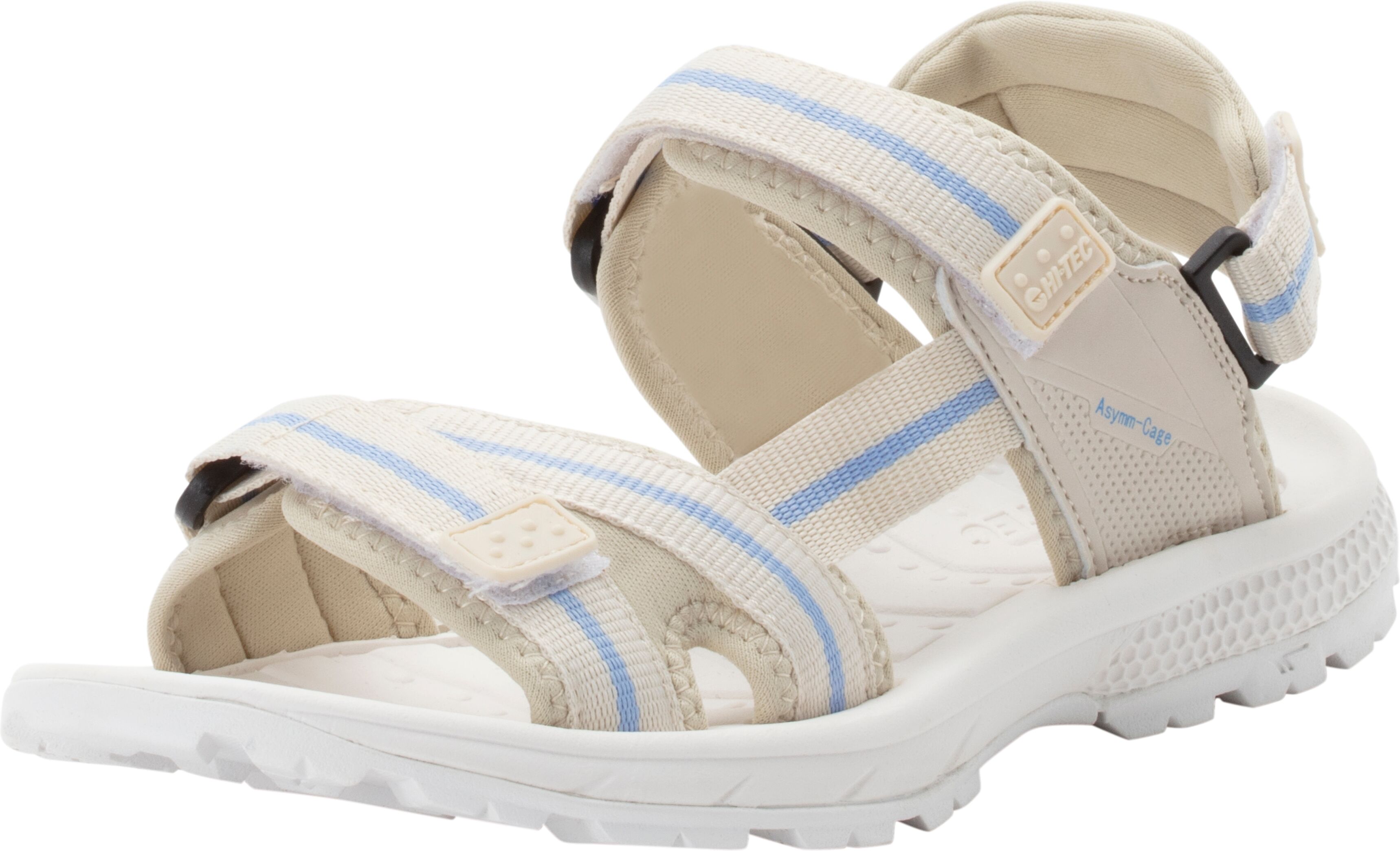 Sandale HI-TEC "SIERRA WOMENS", Damen, Gr. 37, Textil, beige (beige, lila), Schuhe Sandale beige, lila 37, Textil