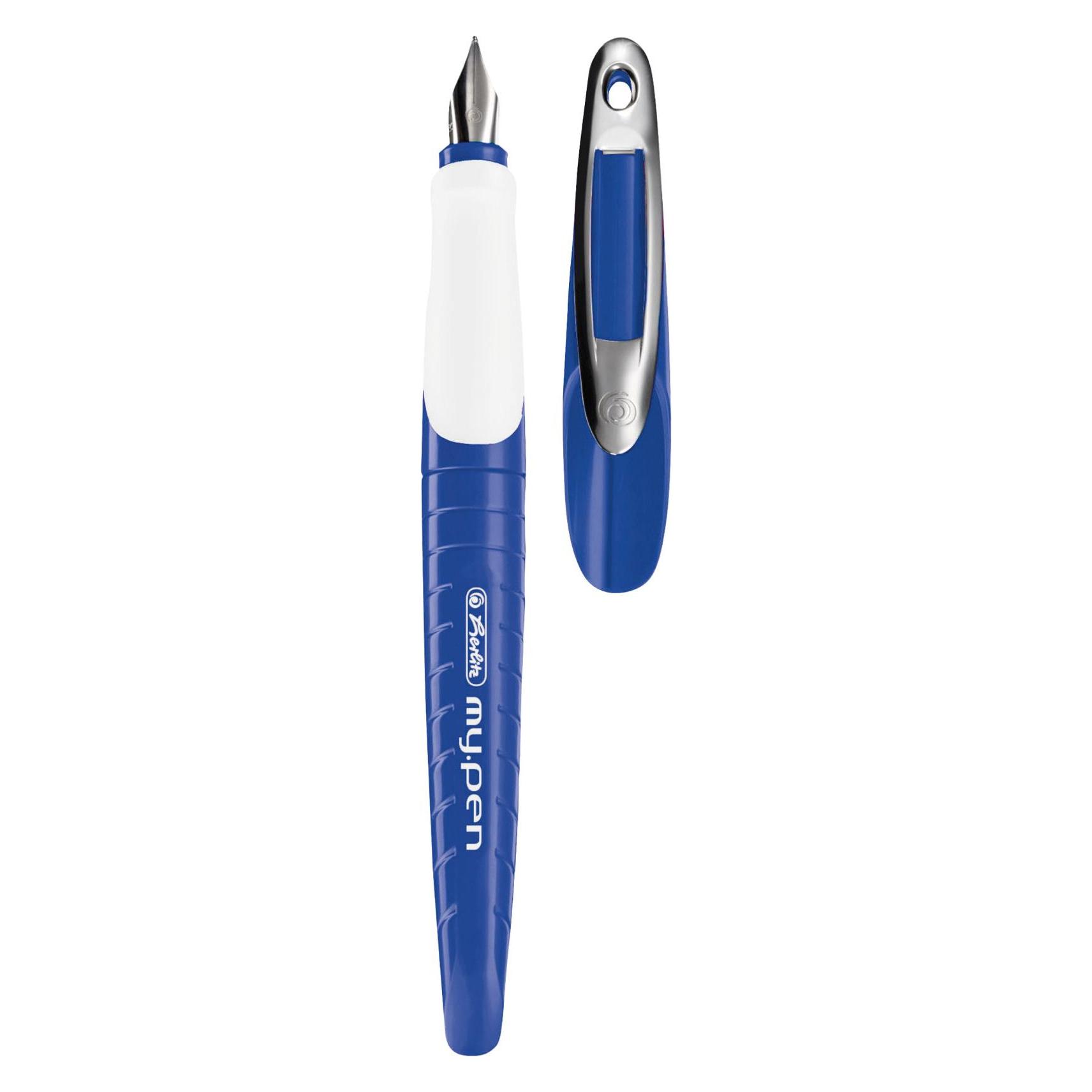 Herlitz Schulfüllhalter my.pen M-Feder /weiss lose Ware (1x) (50046799)