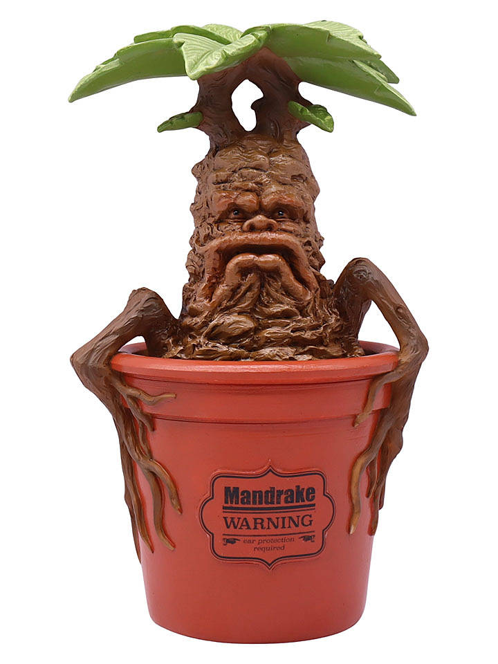 Christmas Inspirations Dekofigur "Mandrake" in Braun/ Rot/ Grün - (H)21 cm - onesize