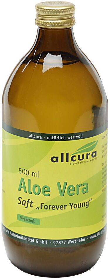 allcura Aloe Vera Forever young Saft 500 ml