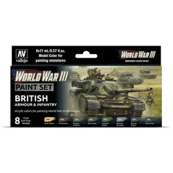Vallejo Model Color: WWIII British Armour & Infantry