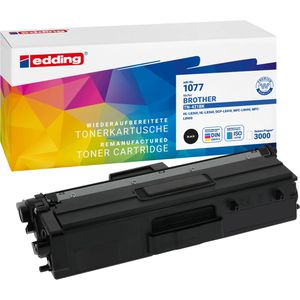 Edding kompatibel für Brother TN-421BK,  Druckerpatrone EDD-1077, 3000 Seiten, schwarz