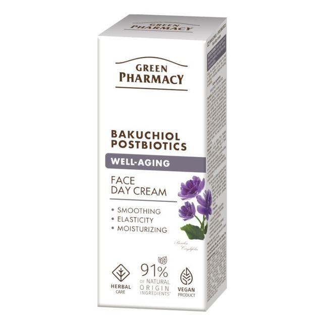 Schubiger Green Pharmacy Krem do twarzy na dzień Bakuchiol + postbiotyki 50ml (50 ml) (59200280)