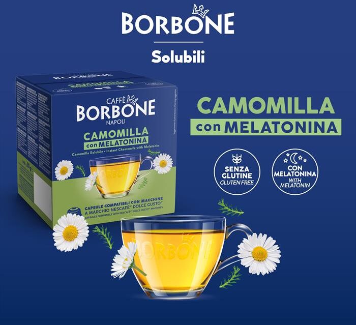 CAFFE BORBONE Camomilla E Melatonina Dolce Gusto 16 Pz-multicolore
