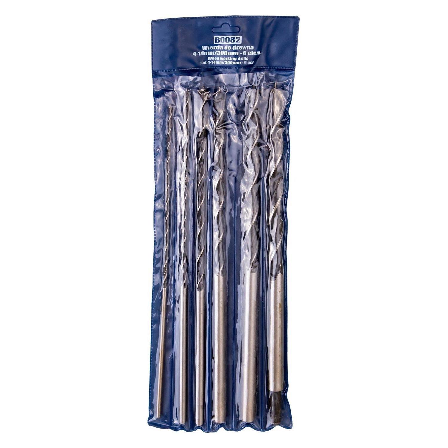 Richmann Set of wood drills 4-14 mm (3 - 10 mm) (B0082)