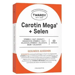 Twardy Carotin Mega + Selen-Kapseln 60 St Kapseln