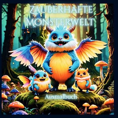 Fabelhafte Monsterwelten - Verrückte Kreaturen & bunte Fantasie, Taschenbuch von Celine Landefeld, Epubli, 978-3-8197-6546-9