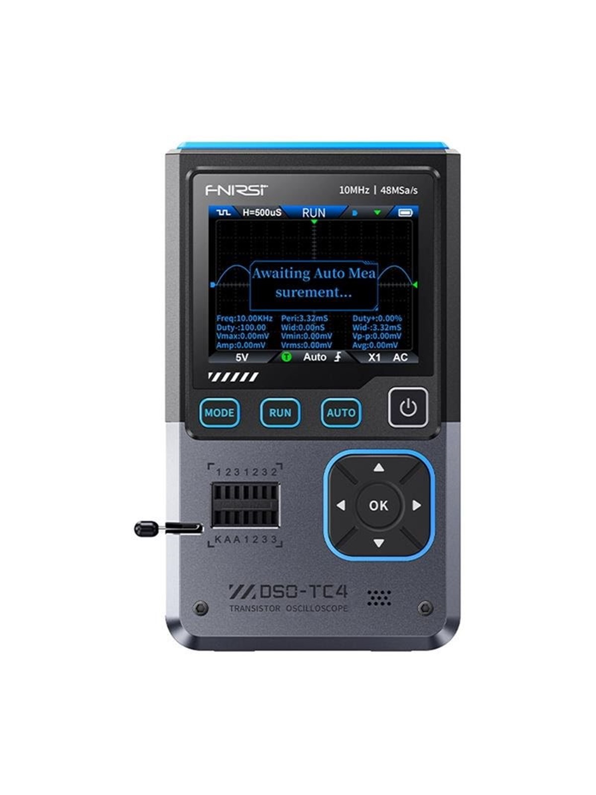 FNIRSI DSO-TC4 Portable 3-in-1 Mini Oscilloscope