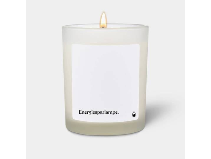 Duftkerze Flowery Energiesparlampe