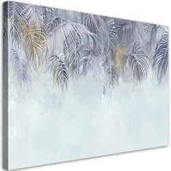 WANDBILD palmenblätter