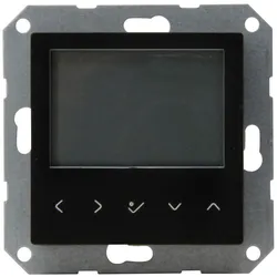 Kopp HK07 -Raumthermostat mit Display programmierbar Farbe:schwarz matt