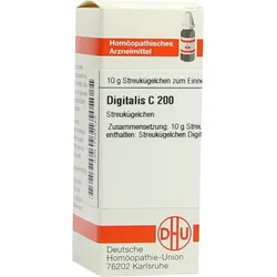 DIGITALIS C 200 Globuli 10 g Globuli