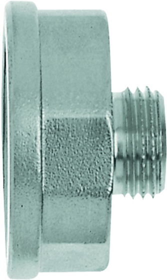 Heimeier Reduzierstück 2201-42.044 Rp 1xR 1/2, Messing vernickelt
