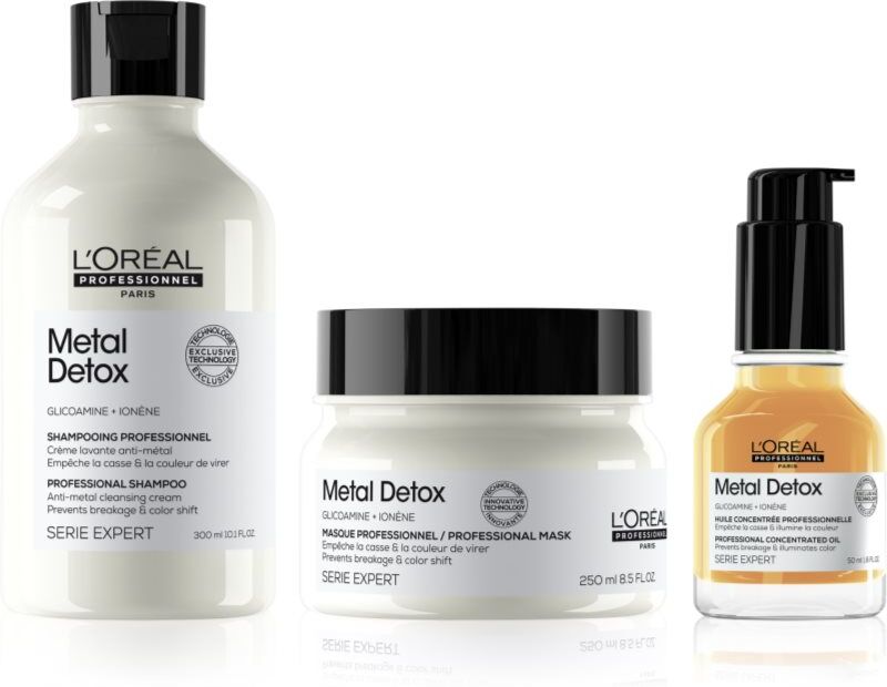 L’Oréal Professionnel Serie Expert Metal Detox conditionnement avantageux pour cheveux abîmés