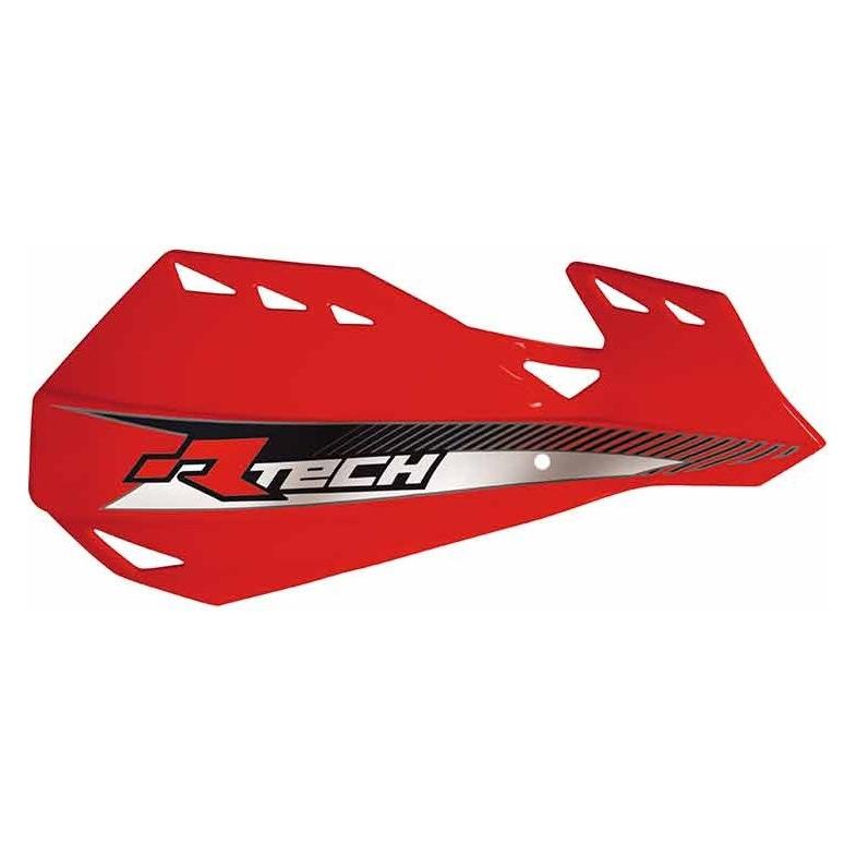 Racetech (RTECH) Ersatzkunststoffteile für Dual Evo Handschützer, Rot (REPPMDURS14)