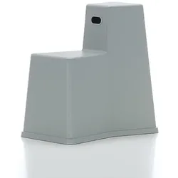 Vitra Hocker Stool-Tool hellgrau, Designer Konstantin Grcic, 46x75x72.5 cm