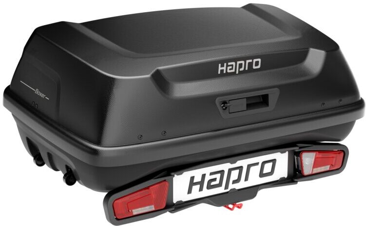 Coffre D attelage Hapro Boxer 340l Noir