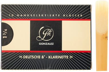 Gonzalez Clarinet Reed German 1.75