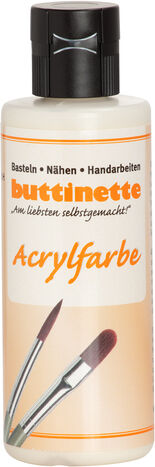 buttinette Acrylfarbe in verschiedenen Farbtönen, 80 ml