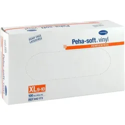 Peha-soft vinyl Untersuchungshandschuhe unsteril puderfrei XL 100 St Handschuhe