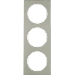 Berker 10132214 Rahmen 3fach R3 E-Stahl pw