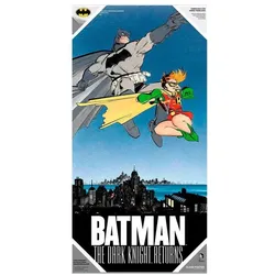 SD Toys, Bilder, DC - Poster en Verre - Batman et Robin - 61X31x3cm (31 x 61 cm)