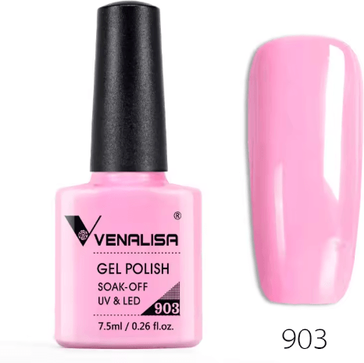 Inspire Picks VENALISA Semi Permanent Gel Nail Polish 120 Color Glitter Collection 7 Point 5ml 903