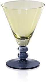Zodax Fusion Two-Tone 6-Piece Cocktail Glass Set