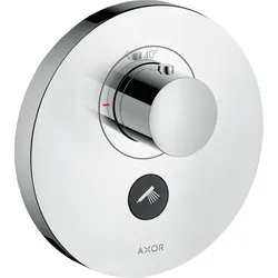 Hansgrohe AXOR ShowerSelect Thermostat HighFlow Unterputz rund für 1 Verbraucher und einen zusätzlichen Abgang, Chrom