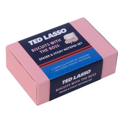 Ted Lasso: Biscuits with the Boss Scented Eraser & Sticky Notepad Set, Taschenbuch von Insights, Insight Editions USA