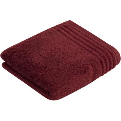 Handtuch VOSSEN "Vienna Style Supersoft", terra, B:60cm L:110cm, Webfrottier, Baumwolle, Handtücher, Supersoft Baumwolle