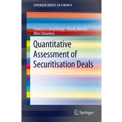 Quantitative Assessment of Securitisation Deals, Fachbücher von Wim Schoutens, Francesca Campolongo, Henrik Jönsson