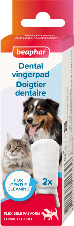 Beaphar Escova de Dedo Dental 2 unid