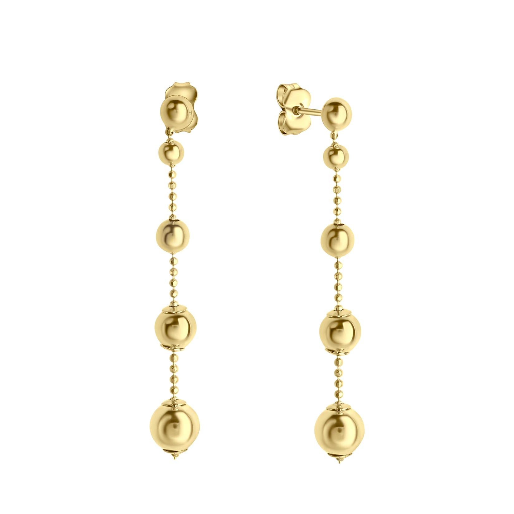Fascination by Ellen K. Ohrhänger 585/- Gelbgold